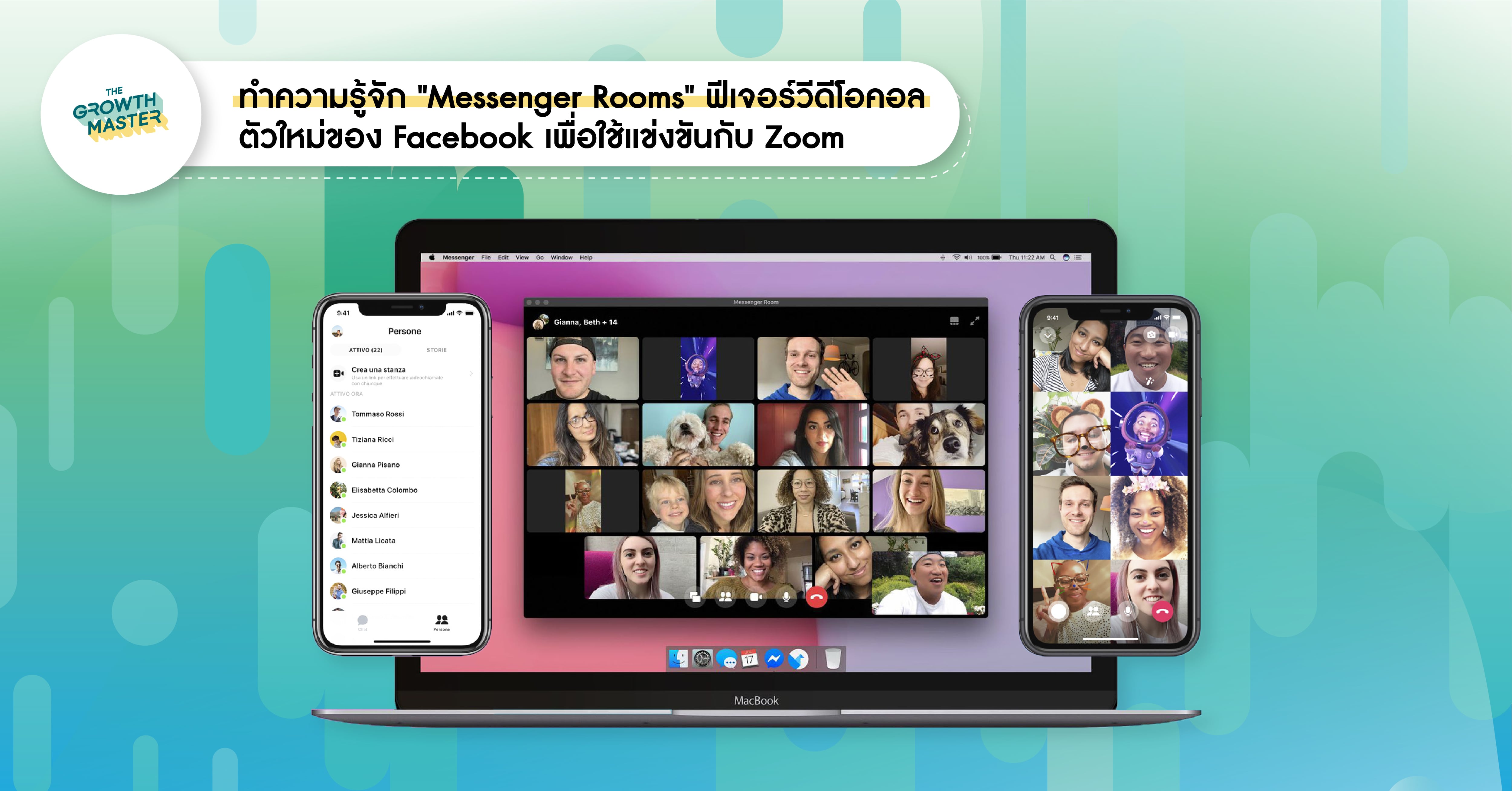 ทำความรู้จัก "Messenger Rooms" ฟีเจอร์วีดีโอคอลตัวใหม่ของ Facebook